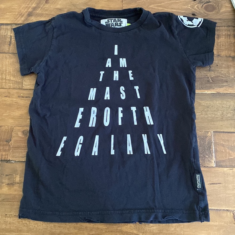 nununu Star Wars Tee Size 6-7